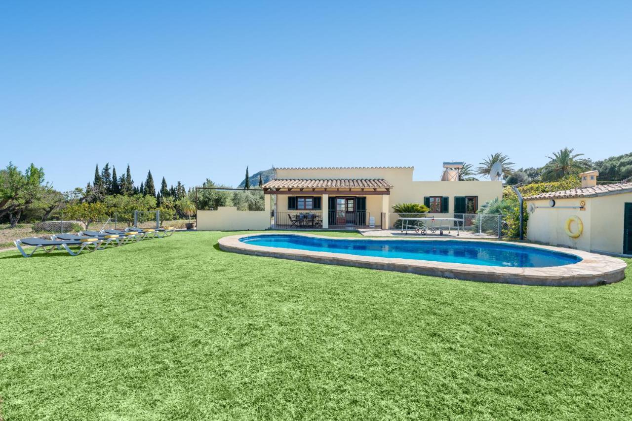 Pou D,ambroitx, Pool And Sea Views In Villa Alcudia (Mallorca)